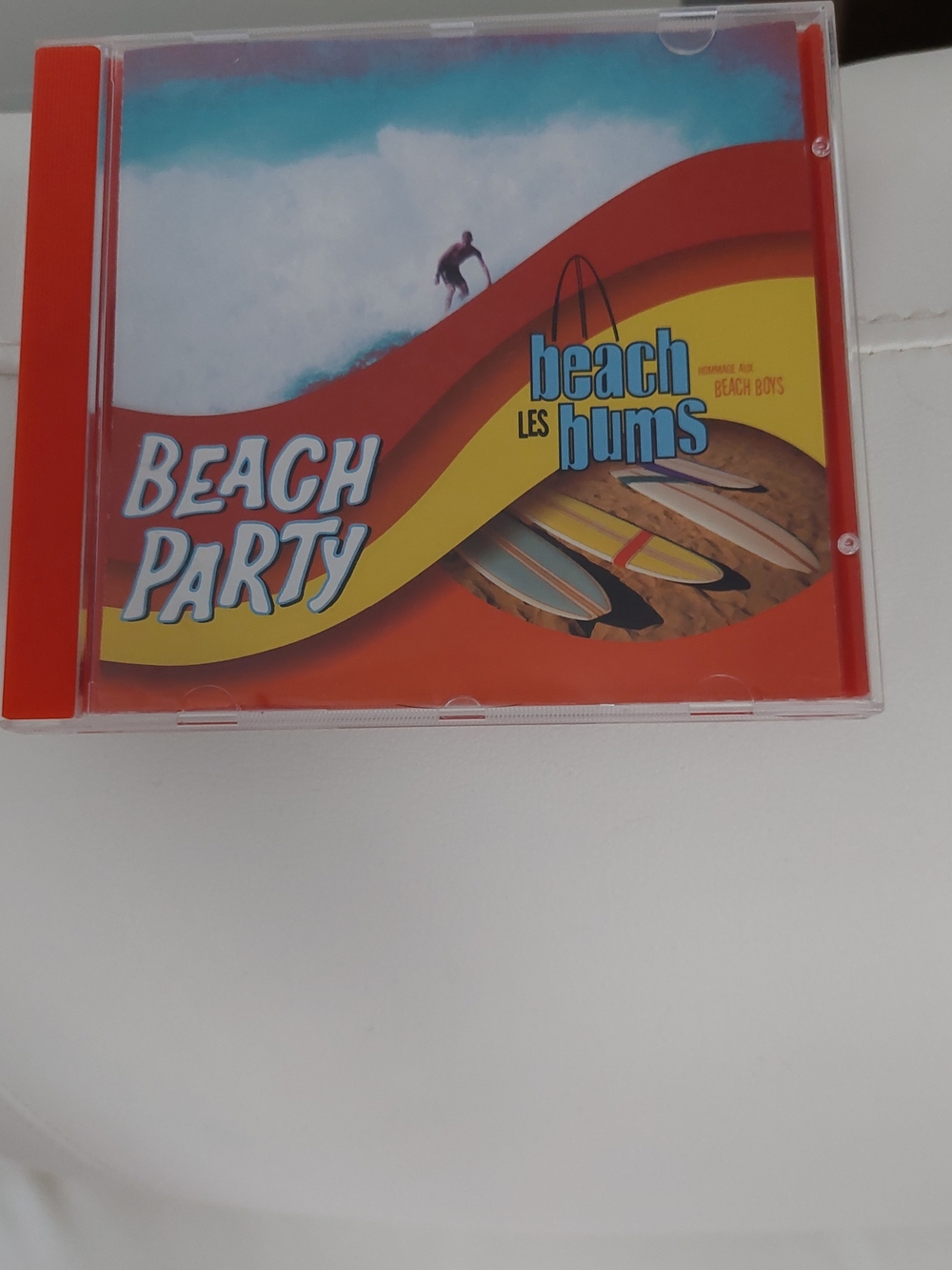 Beach Party CD Case by  - Red Sleeve